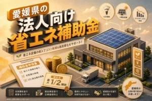 愛媛県省エネ家電補助金は対象外?法人が使える制度の徹底解説