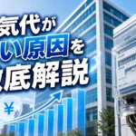 法人の電気代が高い原因とは｜業種別の平均・調べ方と削減策の全体像